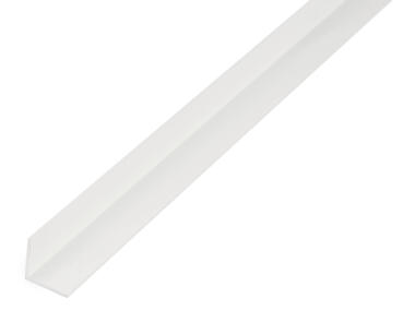 Zdjęcie: Profil kątowy PVC biały 1000x25x25x1,8 mm ALBERTS