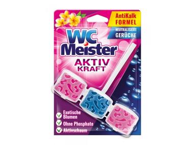 Zdjęcie: Zawieszka do WC 45 g egzotyczne kwiaty WC MEISTER