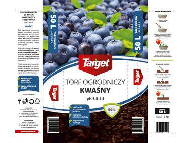 Zdjęcie: Torf ogrodniczy kwaśny ph 3,5-4,0 50 L TARGET