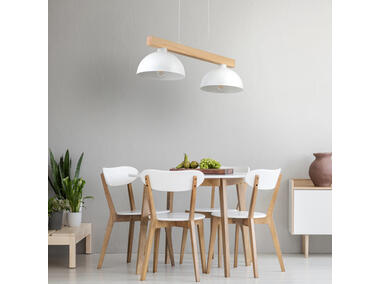 Zdjęcie: Lampa wisząca Oslo 2 x E27 biały 4713 TK LIGHTING