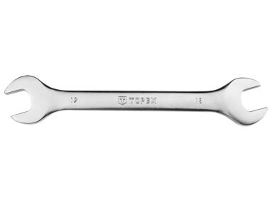 Zdjęcie: Klucz płaski dwustronny 18 x 19 mm TOPEX