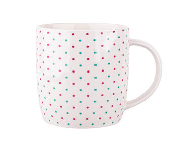 Zdjęcie: Kubek Baryłka szeroka Nbc 300 ml Dots dekoracja B ALTOMDESIGN