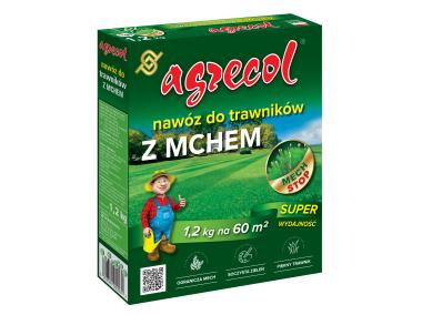 Zdjęcie: Nawóz do trawników na mech 1,2 kg AGRECOL