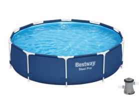 Basen stelażowy z pompą 305x76 cm BESTWAY