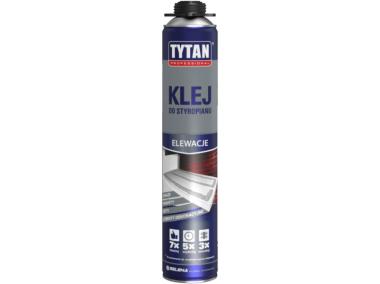 Zdjęcie: Klej do styropianu w wersji pistoletowej niebieski Eos 750 ml TYTAN PROFESSIONAL
