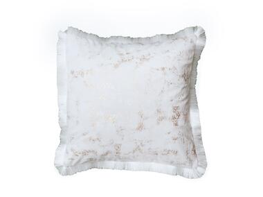 Zdjęcie: Poszewka welwetowa oh my chic2 biało-złote 45x45 cm OH MY CHIC