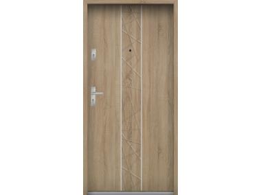 Zdjęcie: Drzwi wejściowe do mieszkań Bastion A-40 Sonoma 90 cm prawe ODO KR CENTER