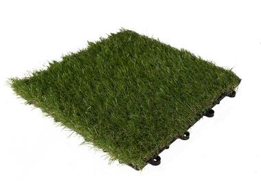 Zdjęcie: Podest tarasowy sztuczna trawa 30x30 cm zielony ROBELIT