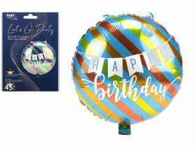 Balon foliowy Happy Birthday LGP art. 22116 DECOR