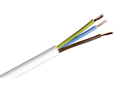 Zdjęcie: Przewód elektryczny OMY 3x1,5 biały EL-KAG