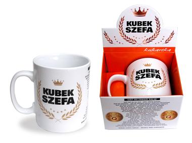 Zdjęcie: Kubek Gigant G043 Kubek Szefa KUKARTKA