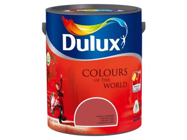 Zdjęcie: Farba do wnętrz Kolory Świata 5 L wino z Cordoby DULUX