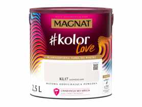 Farba plamoodporna #kolorLove jasnoszary 2,5 L MAGNAT