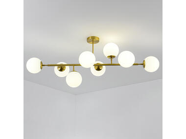 Zdjęcie: Lampa wisząca Dorado 8 złota LIGHT PRESTIGE