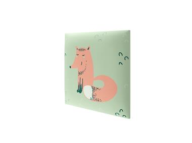Zdjęcie: Panele tapicerowane kwadratowe Mollis Print 30x30 las - 4 sztuki STEGU