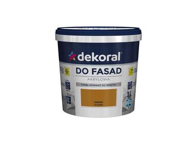 Zdjęcie: Farba fasadowa piaskowa 1 L Polinit DEKORAL