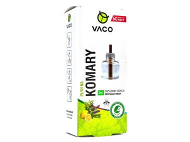 Zdjęcie: Płyn na komary, meszki i muszki Citronella, 60 nocy Eco wkład 45 ml VACO