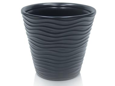 Zdjęcie: Doniczka Wave antracyt 40 cm PROPERPLAST