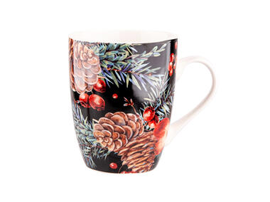 Zdjęcie: Cranberry Kubek Baryłka 300 ml czarny ALTOMDESIGN
