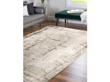 Zdjęcie: Dywan Luizjana ramka brown beige 160x230 cm INDAVO