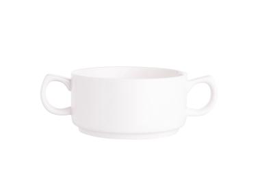 Zdjęcie: Bulionówka z uszami 280 ml porcelana kremowa Regular ALTOMDESIGN