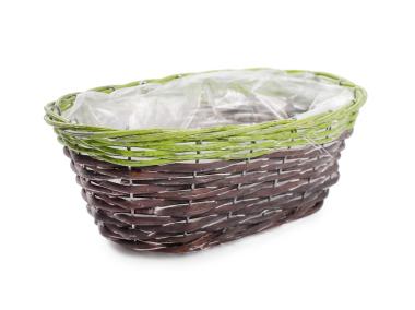 Zdjęcie: Osłonka wiklinowa 31x18x11 cm owalna TIN TOURS