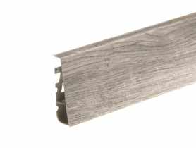 Listwa przypodłogowa PVC Hi Line Prestige 2,2x7,5 cm 2,50 m Hikora Disco Mat CEZAR