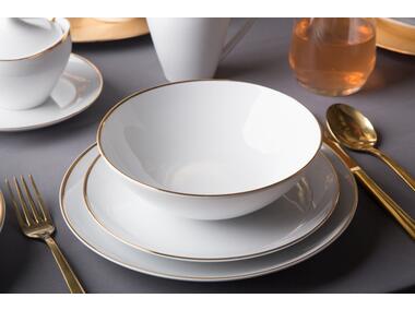 Zdjęcie: Talerz glęboki Mariapaula moderna Gold 18 cm ALTOMDESIGN