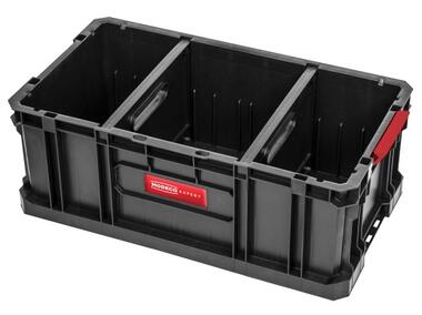 Zdjęcie: Otwarta skrzynka Multi Storage System 26l; 2 regulowane przegrody MODECO EXPERT