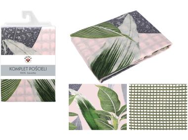 Zdjęcie: Komplet pościeli 100% bawełna 160x200,70x80 cm - 32399 RAVI