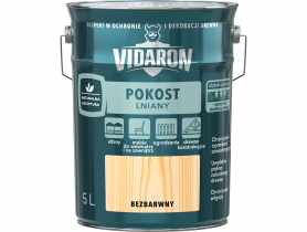 Pokost lniany bezbarwny 5L VIDARON