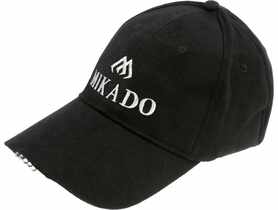Czapka z daszkiem ULED01 Led czarna MIKADO