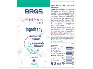 Zdjęcie: Żel łagodzący ukąszenia Amaris 50 ml BROS
