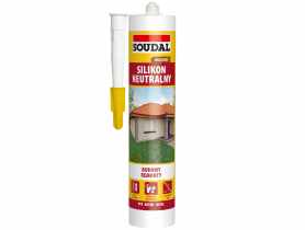 Silikon neutralny 280 ml brązowy SOUDAL