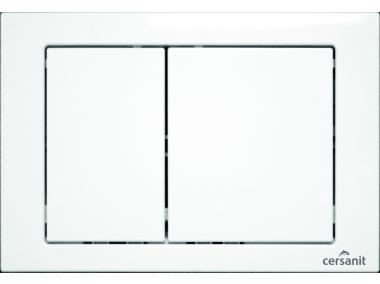 Zdjęcie: Przycisk wc zestawu podtynkowego Hi-Tec Cube biały CERSANIT