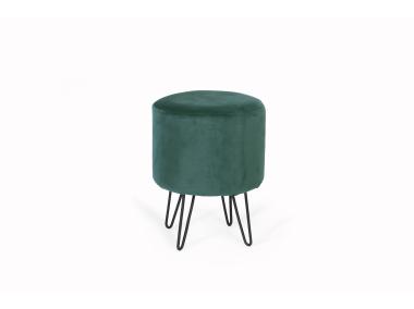 Zdjęcie: Pufa Lofer velvet zielony TS INTERIOR