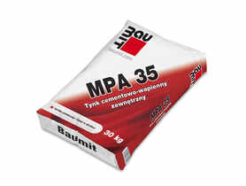 Tynk cementowo-wapienny zewnętrzny MPA 35 BAUMIT