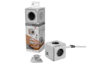 Zdjęcie: Przedłużacz Power Cube E/FR+2xUSB 3 m ORNO