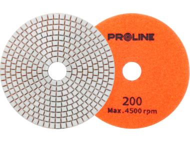 Zdjęcie: Nakładka polerska diamentowa gr.200 - 125 mm granit-marmur PROLINE