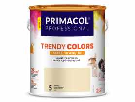 Farba Trendy Colors 2,5 L beżowa PRIMACOL DECORATIVE