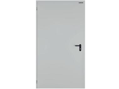 Zdjęcie: Drzwi Zewnętrzne Technical 40 kolor RAL 7035, 860x2045 grubość 40 mm lewe na zewnątrz WIŚNIOWSKI