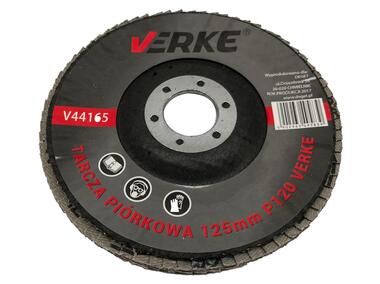 Zdjęcie: Tarcza piórkowa 125 mm P120 VERKE