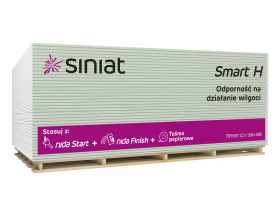 Płyta g-k 12,5x1200x2000 mm Smart H SINIAT