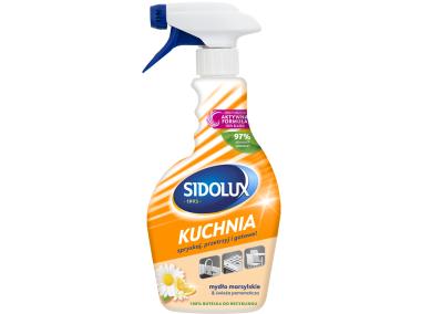 Zdjęcie: Płyn do czyszczenia kuchni Triger 500 ml mydło marsylskie&świeża pomarańcza SIDOLUX