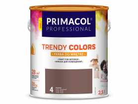 Farba Trendy Colors 2,5 L jasny brąz PRIMACOL DECORATIVE