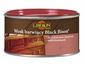 Wosk barwiący Black Bison dąb przydymiony 500 ml LIBERON