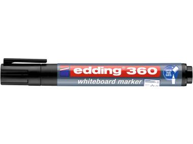Zdjęcie: Marker Edding 360 do tablic suchościeralnych czarny DMS