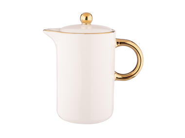 Zdjęcie: Imbryk Palazzo 500 ml kremowy w opasce ALTOMDESIGN