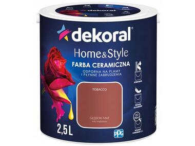 Farba ceramiczna Home&Style tobacco 2,5 L DEKORAL