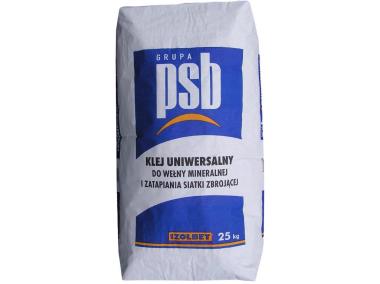 Zdjęcie: Klej uniwersalny do wełny minerlanej i zatapiania siatki PF04 25 kg PSB